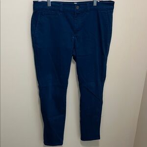 Market & Spruce Teal Blue Chinos